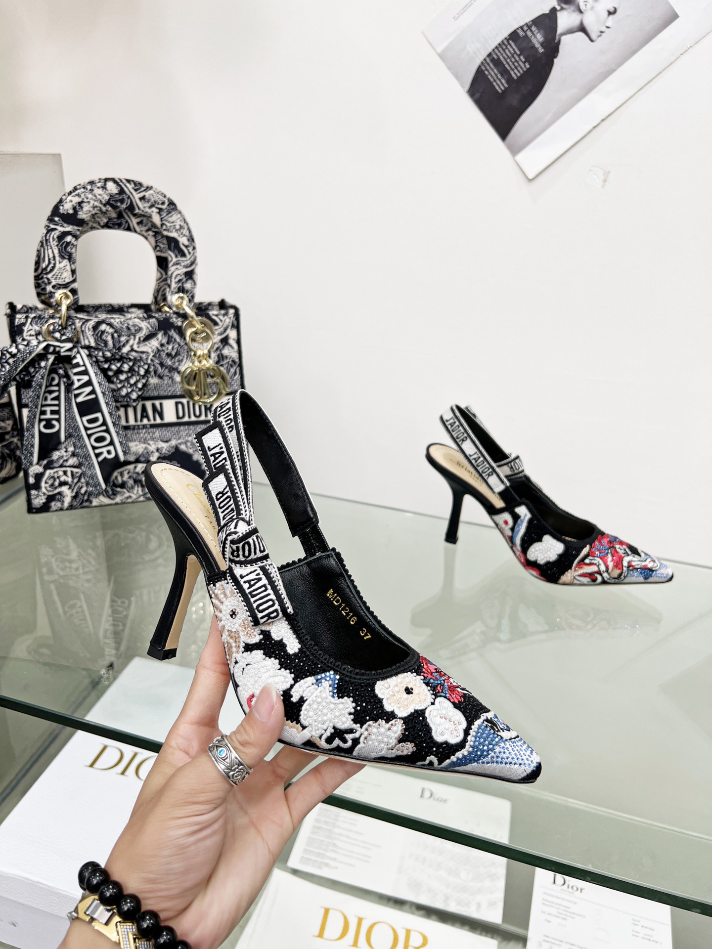 D*or j’aD*or slingback pump multicolor kcp762gry