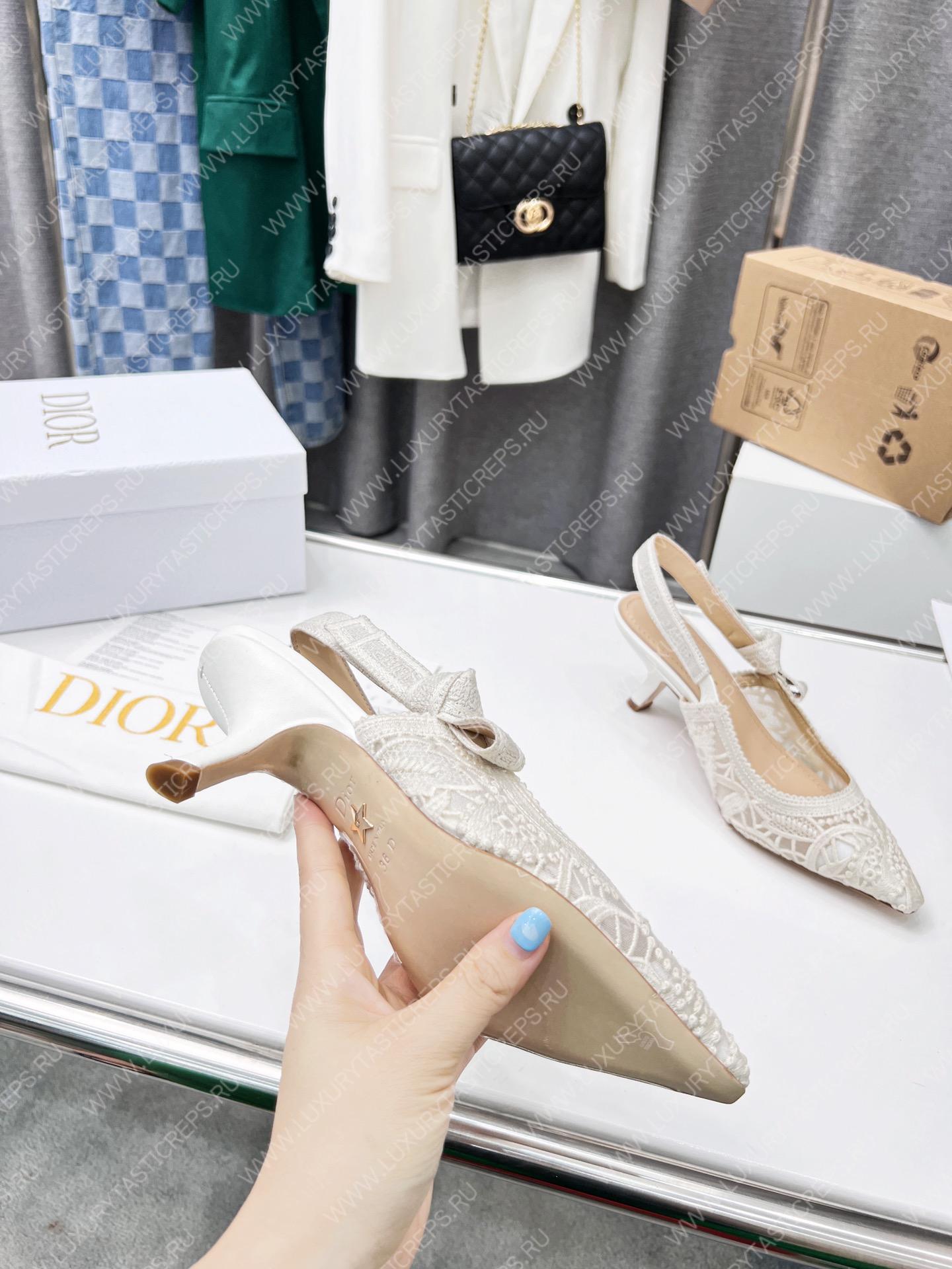 D*or j’aD*or slingback pump white kdp944mcm