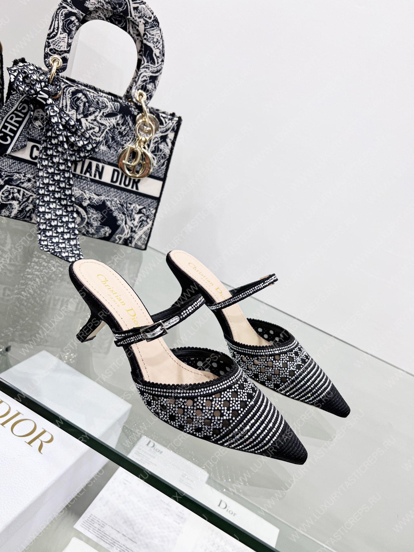 D*or capture heeled mule black kcp927sry