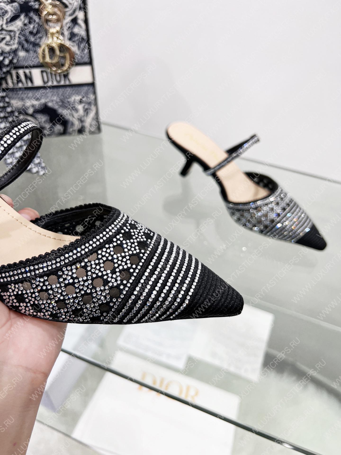 D*or capture heeled mule black kcp927sry