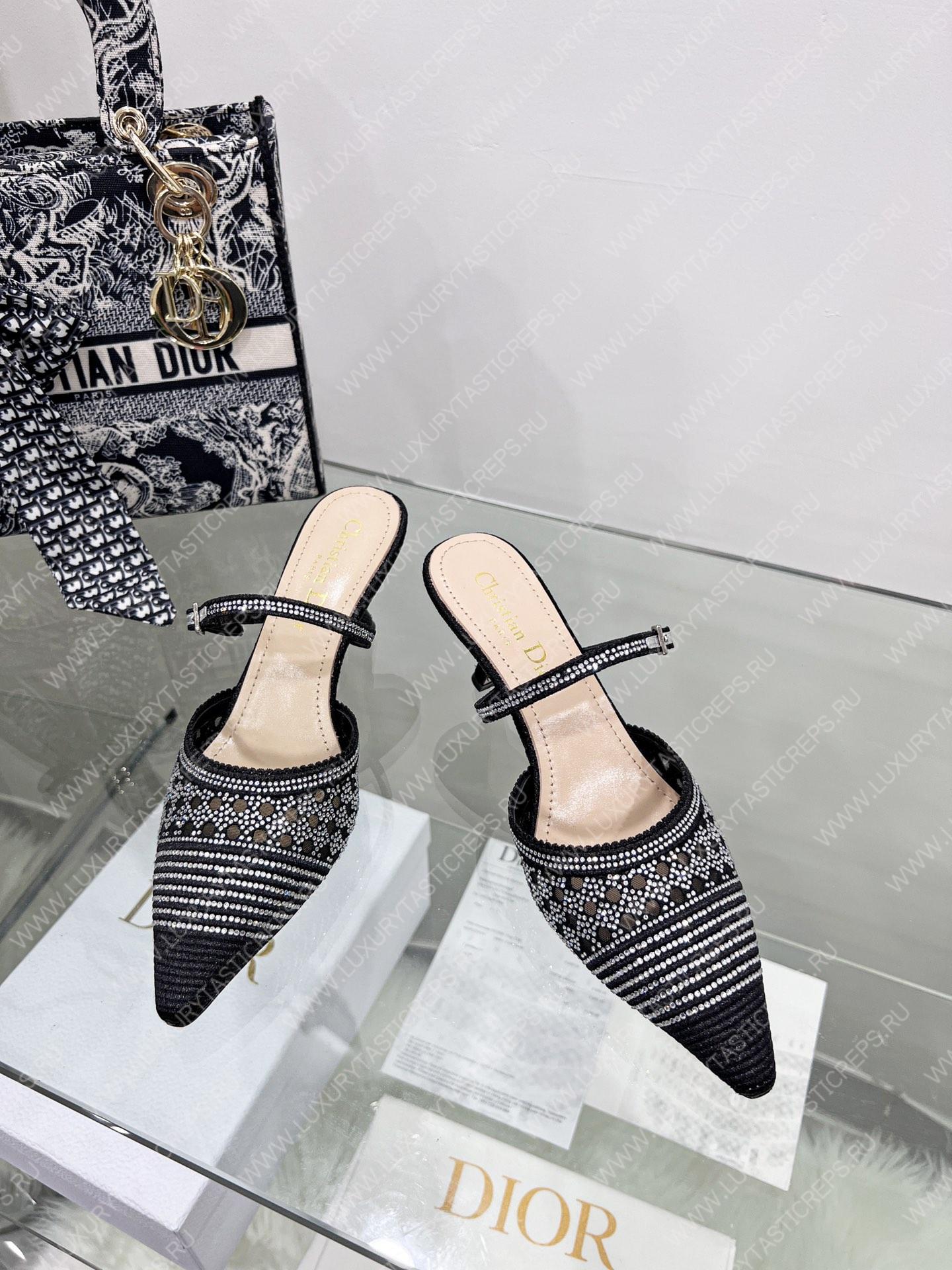 D*or capture heeled mule black kcp927sry