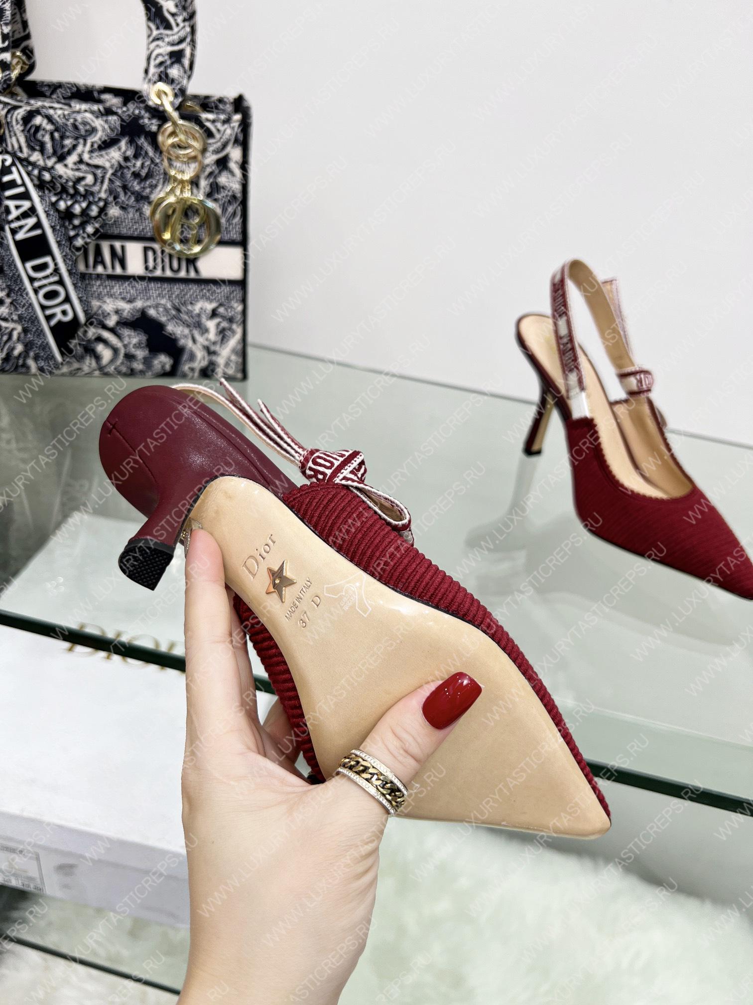 D*or j’aD*or slingback pump red kdc201tfl