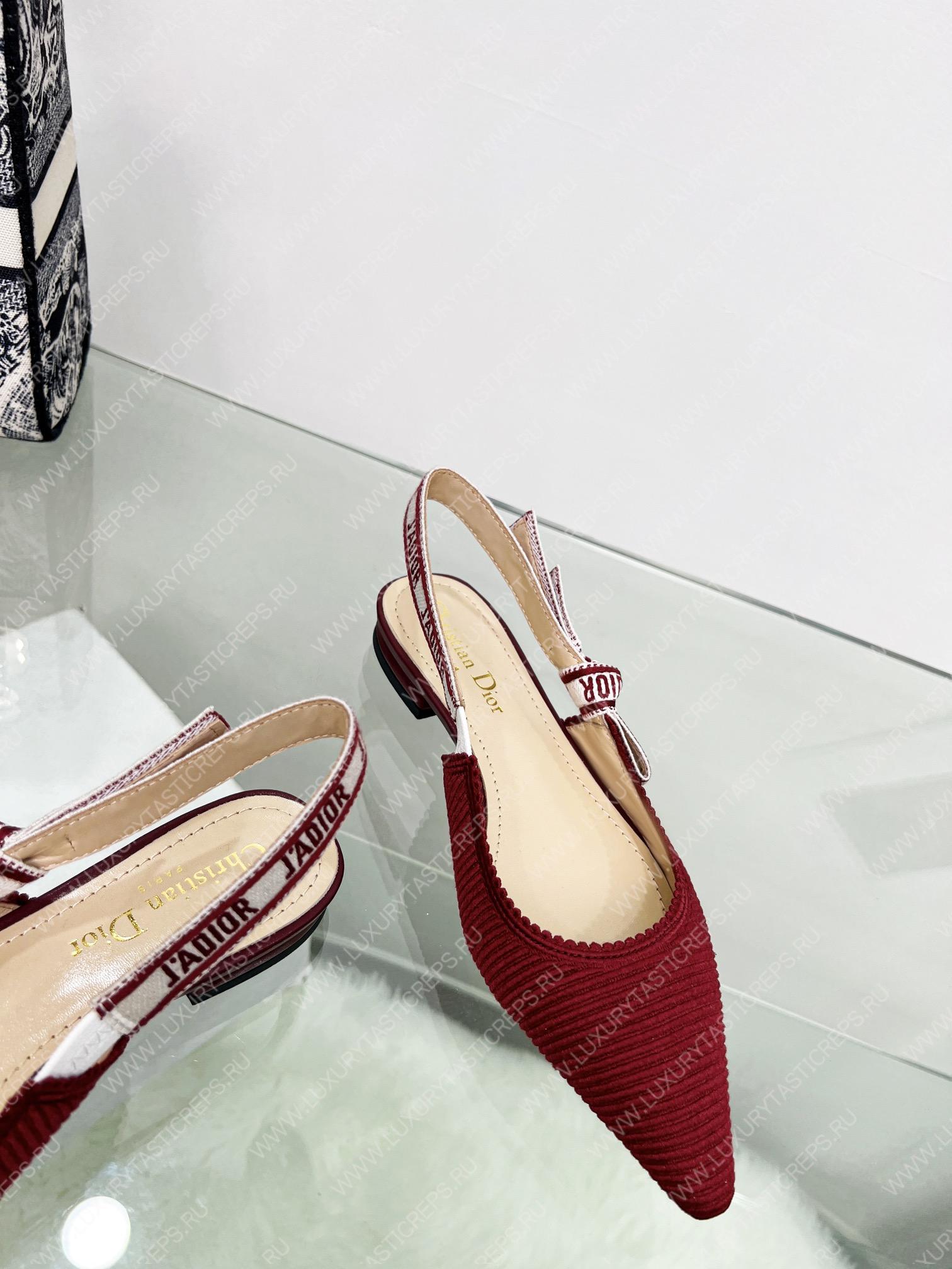 D*or j’aD*or slingback pump red kdc201tfl