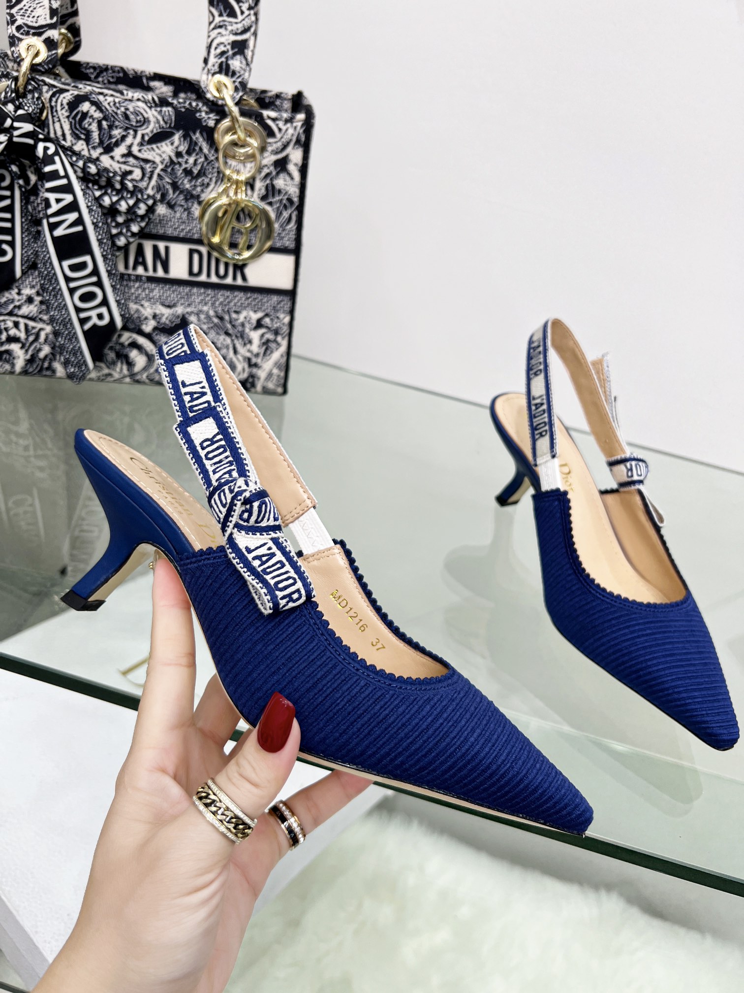 D*or j’aD*or slingback pump blue kdc201tfl