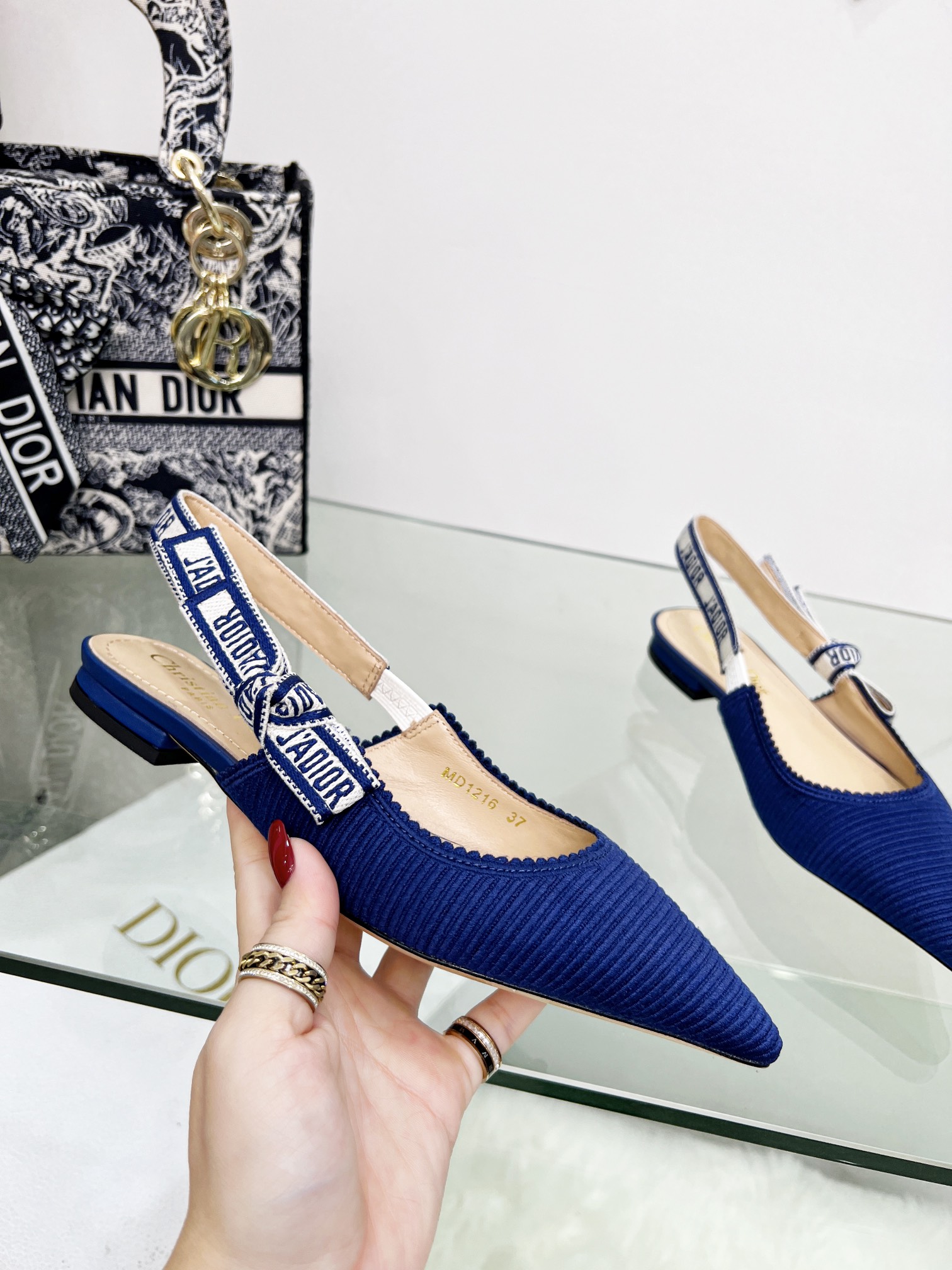 D*or j’aD*or slingback pump blue kdc201tfl