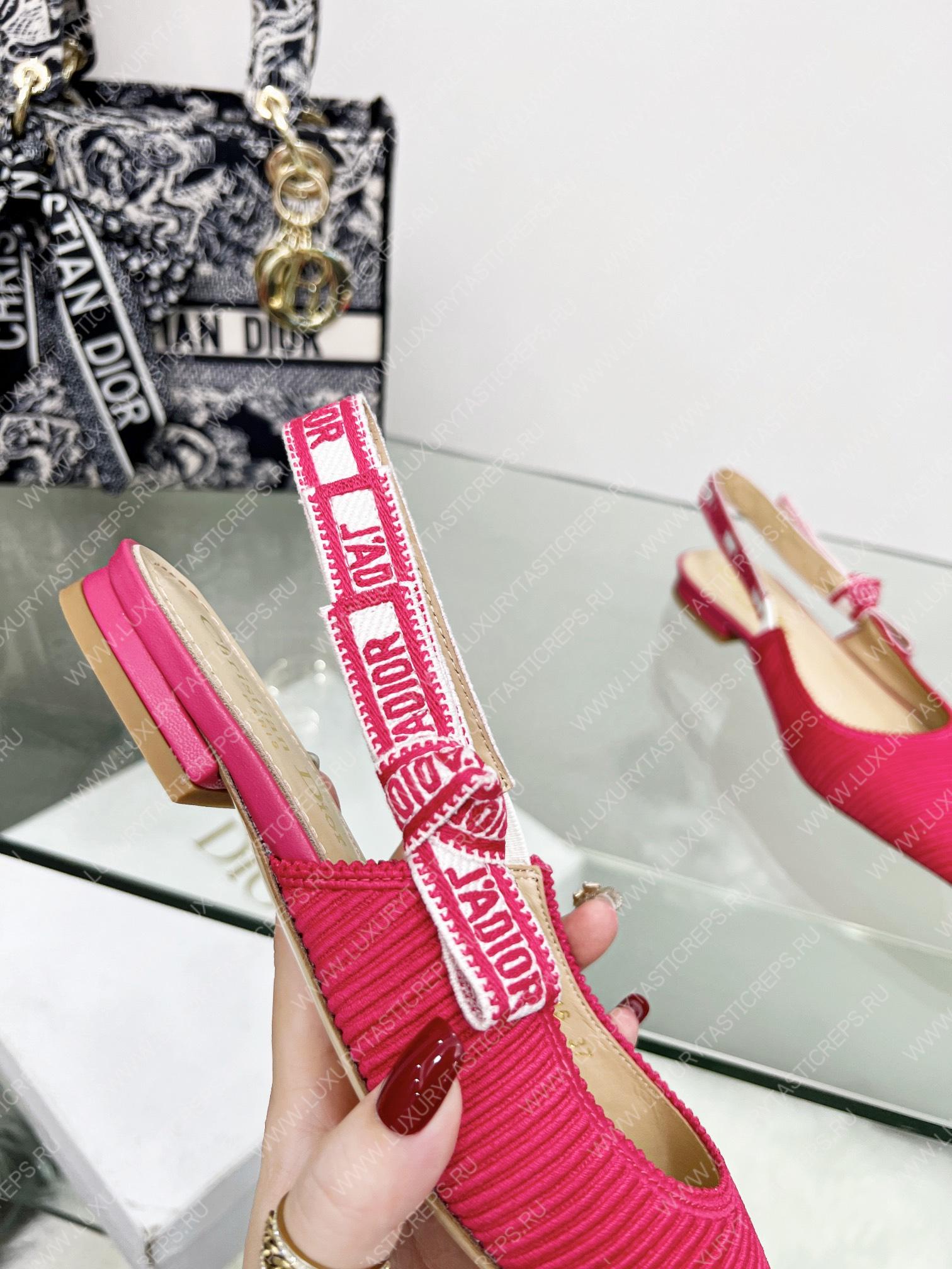 D*or j’aD*or slingback pump pink kdc201tfl