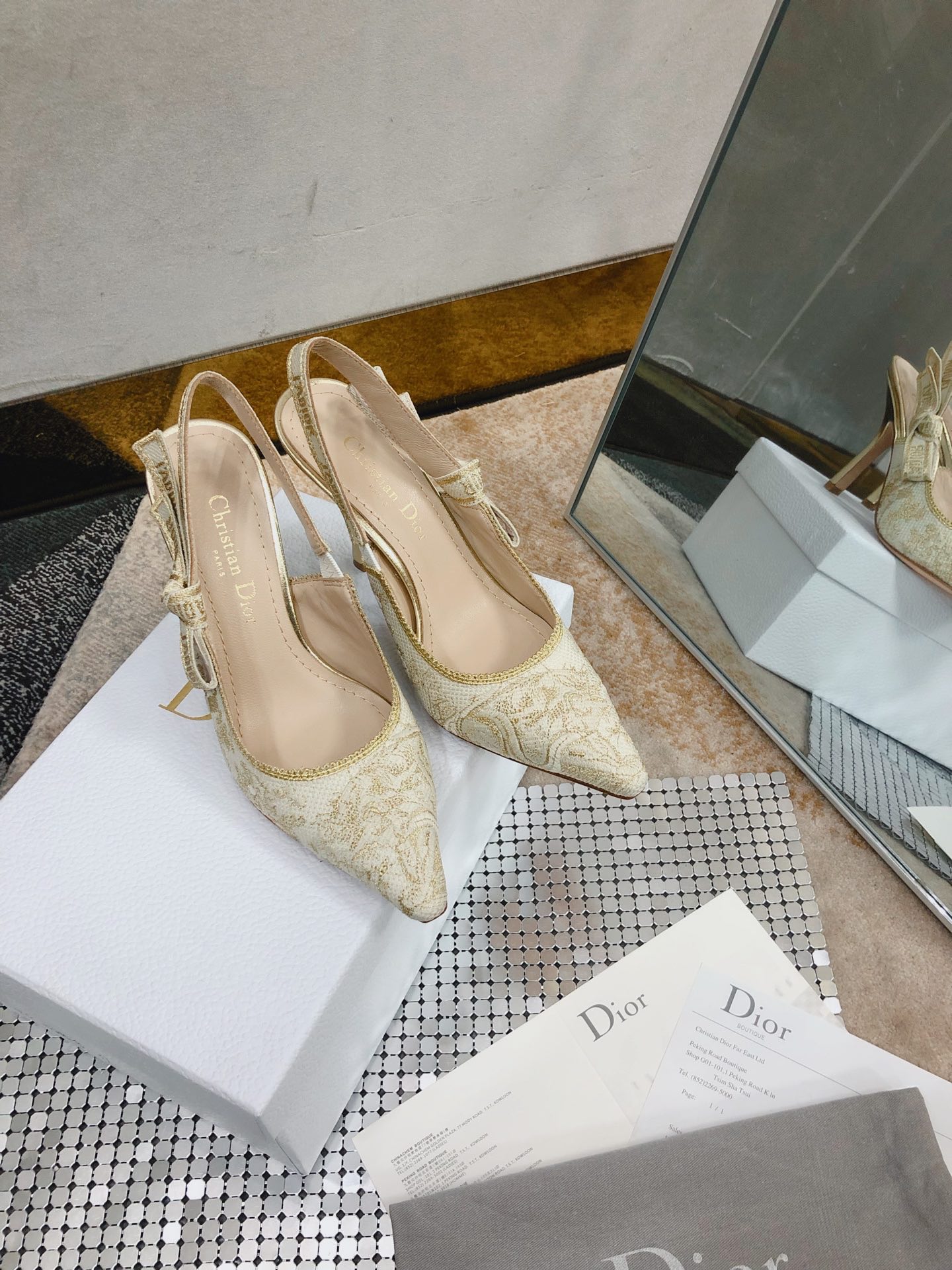 D*or j’aD*or slingback pump white kcp762jhl