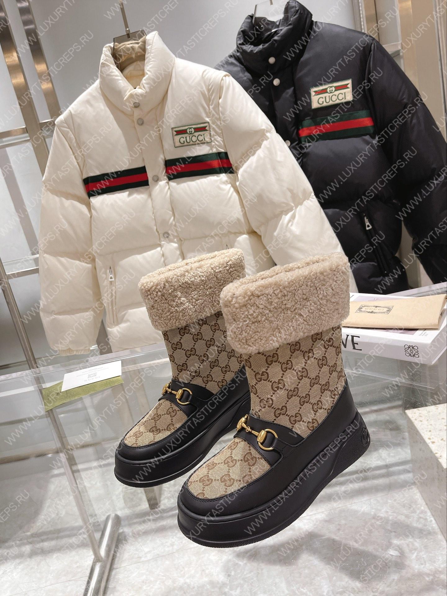 G*u*i fria wool ankle boot beige 550036