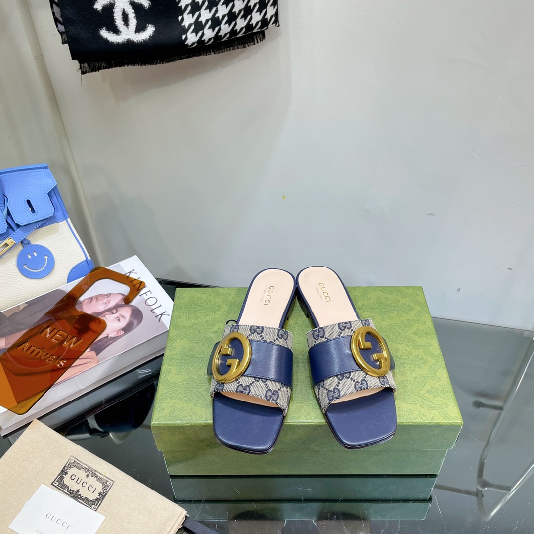 G*u*i double g slide blue 646169