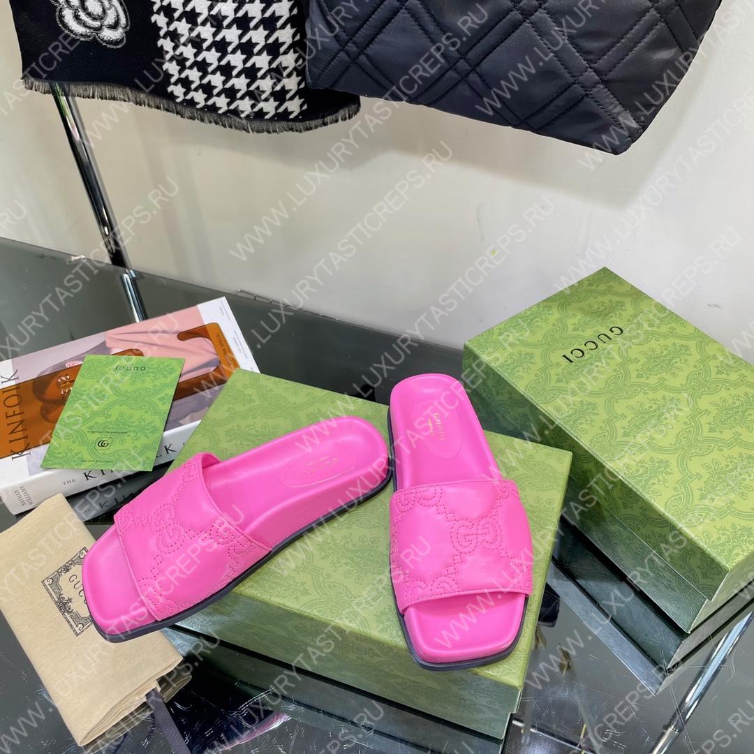 G*u*i gg slide slide bright pink 573922
