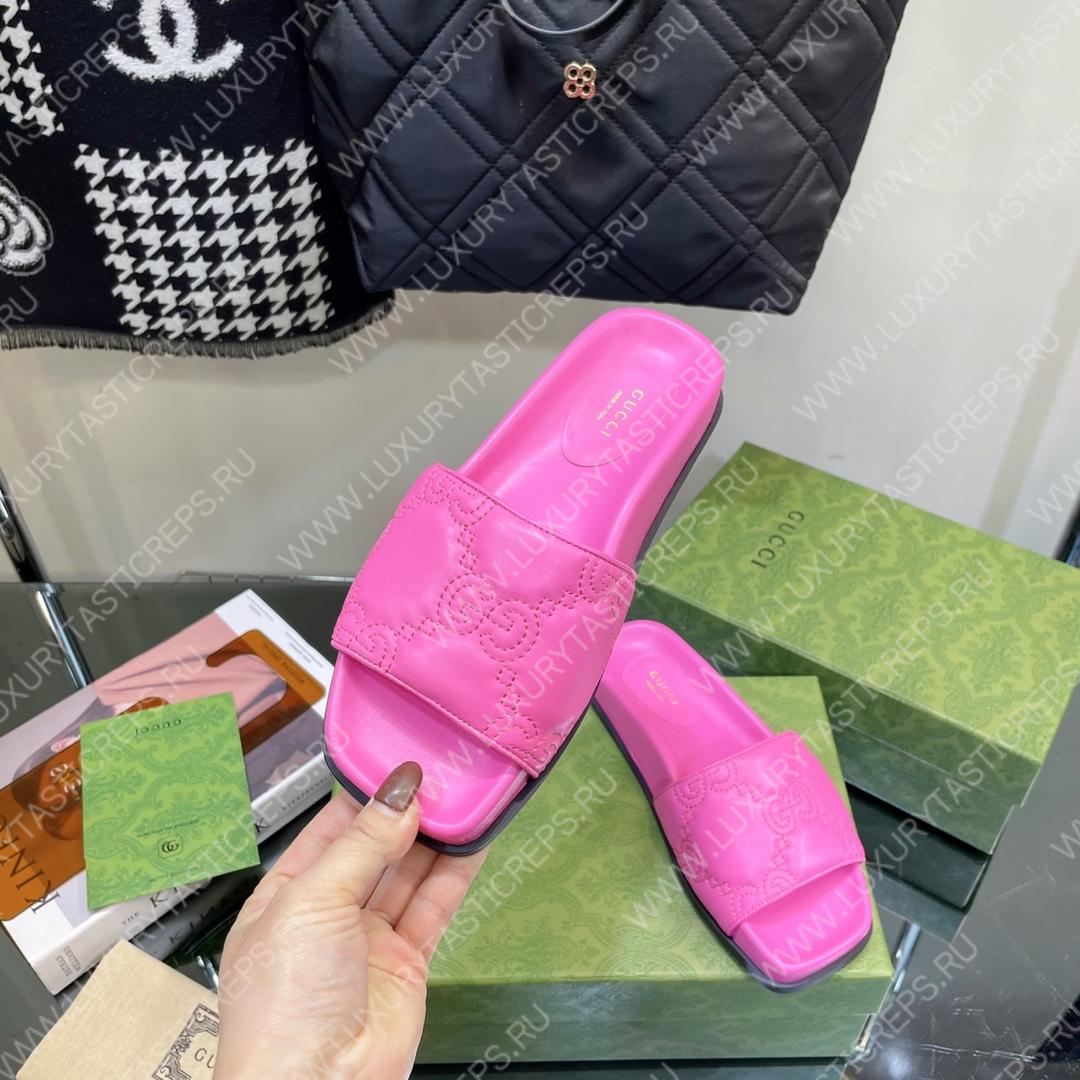 G*u*i gg slide slide bright pink 573922
