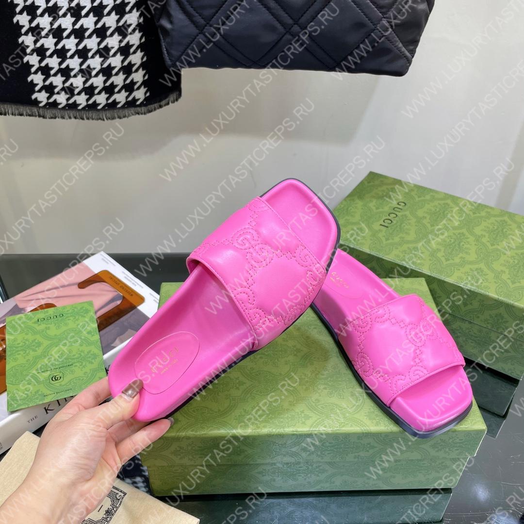 G*u*i gg slide slide bright pink 573922
