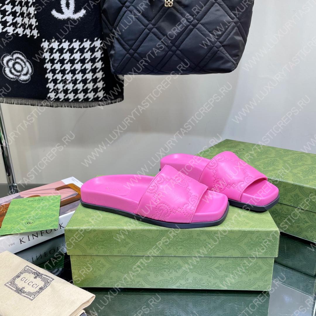 G*u*i gg slide slide bright pink 573922