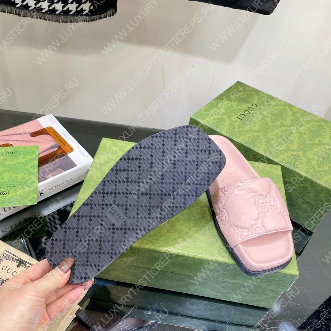 G*u*i gg slide slide baby pink 573922