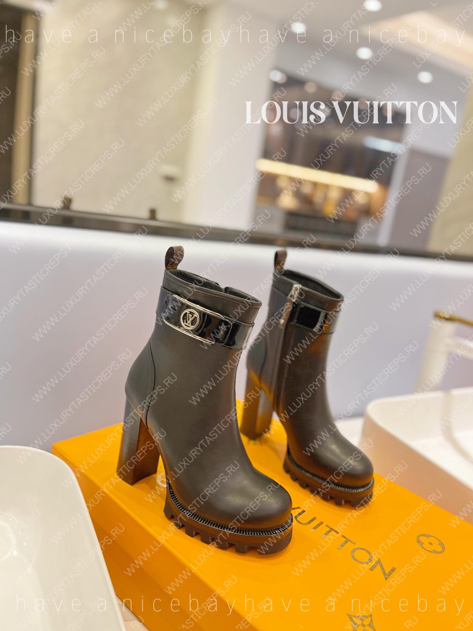 l**is V*t*n fame platform ankle boot black 1aabk2