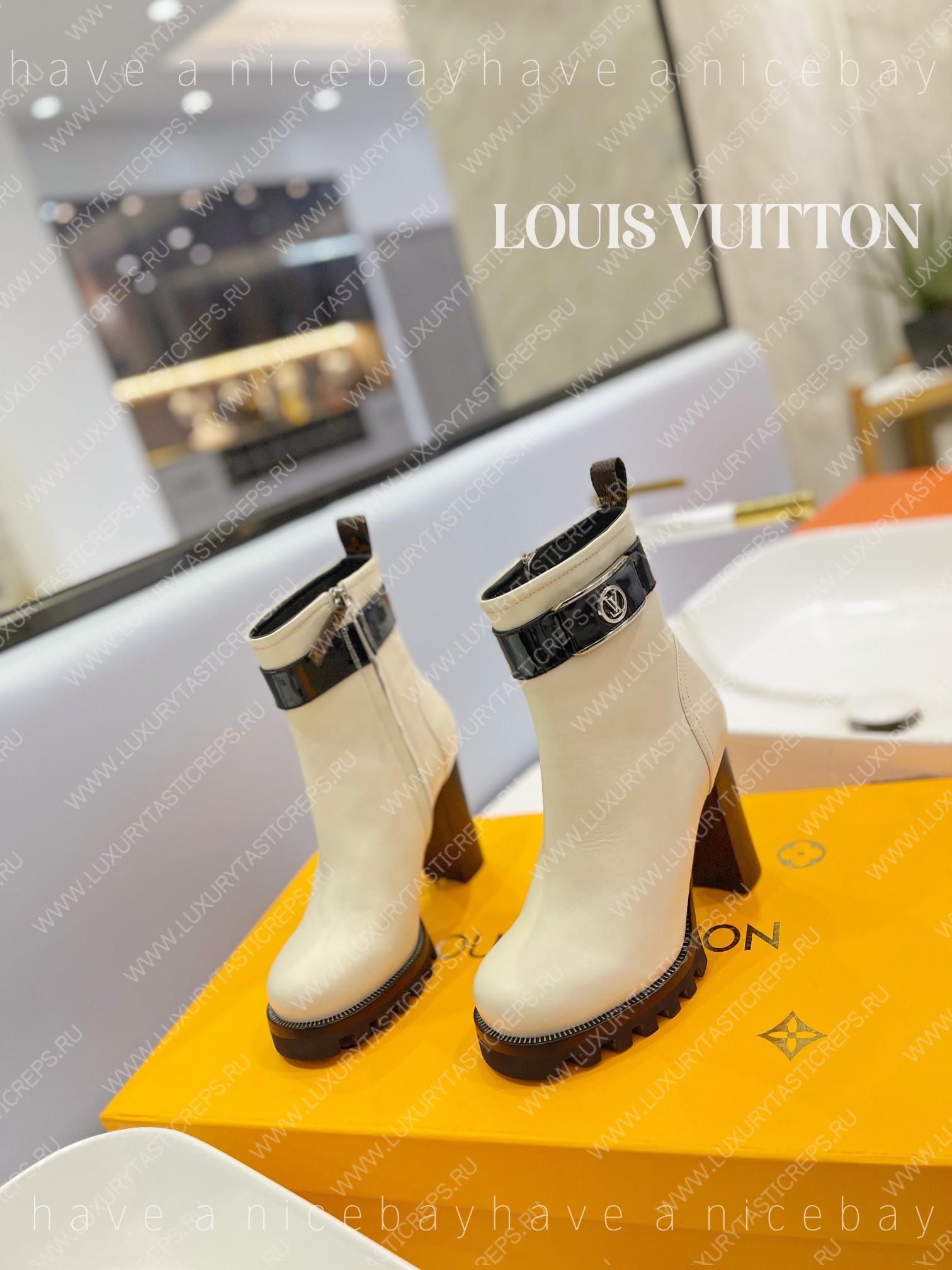 l**is V*t*n fame platform ankle boot white 1aabk2