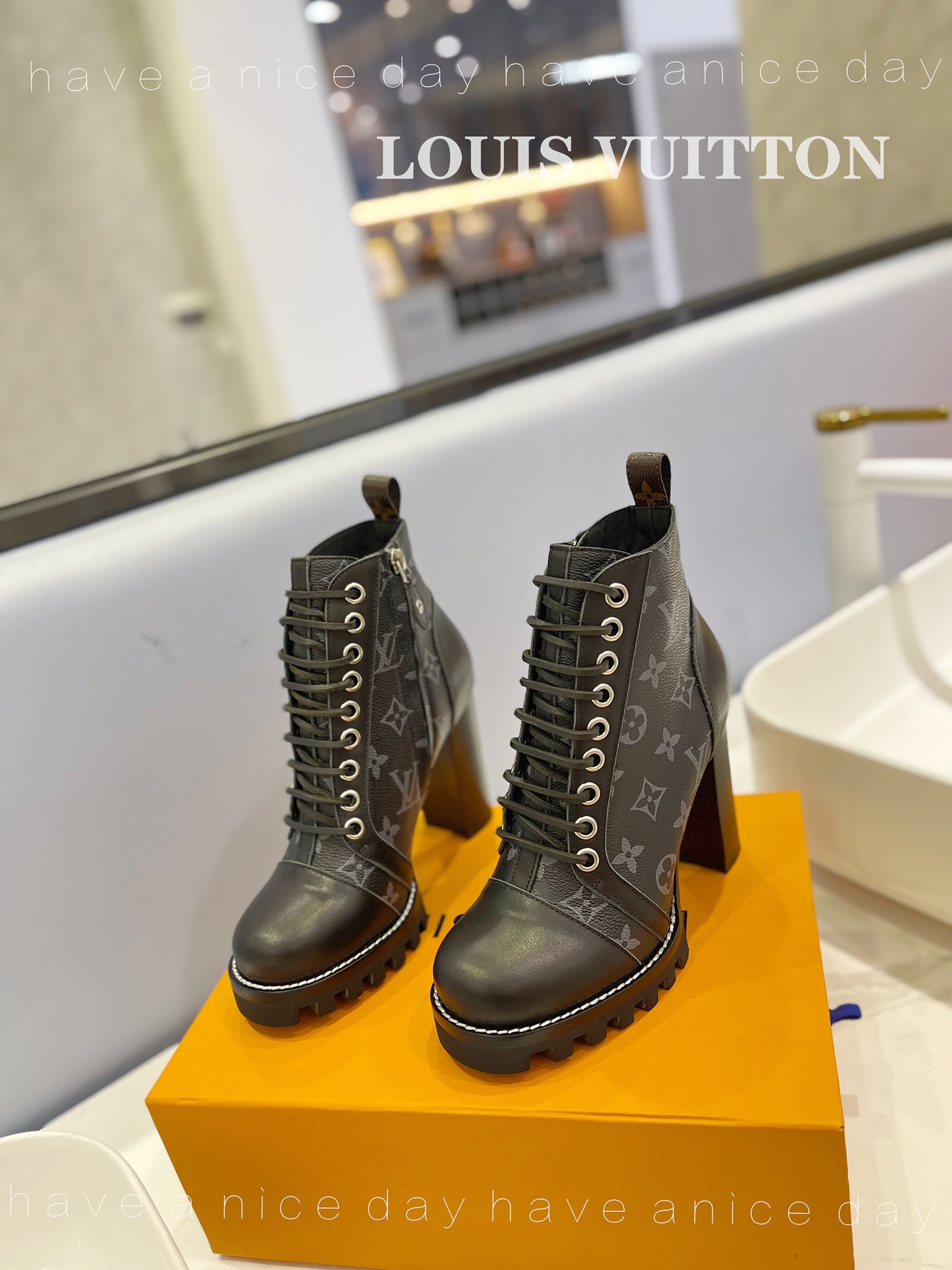 l**is V*t*n star trail ankle boot grey 1ab2xh