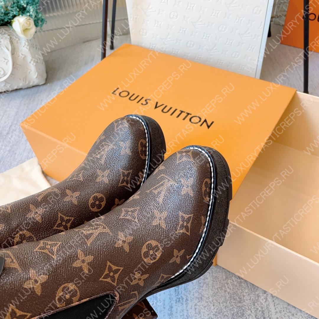 l**is V*t*n beaubourg platform ankle boots brown 1a8qck