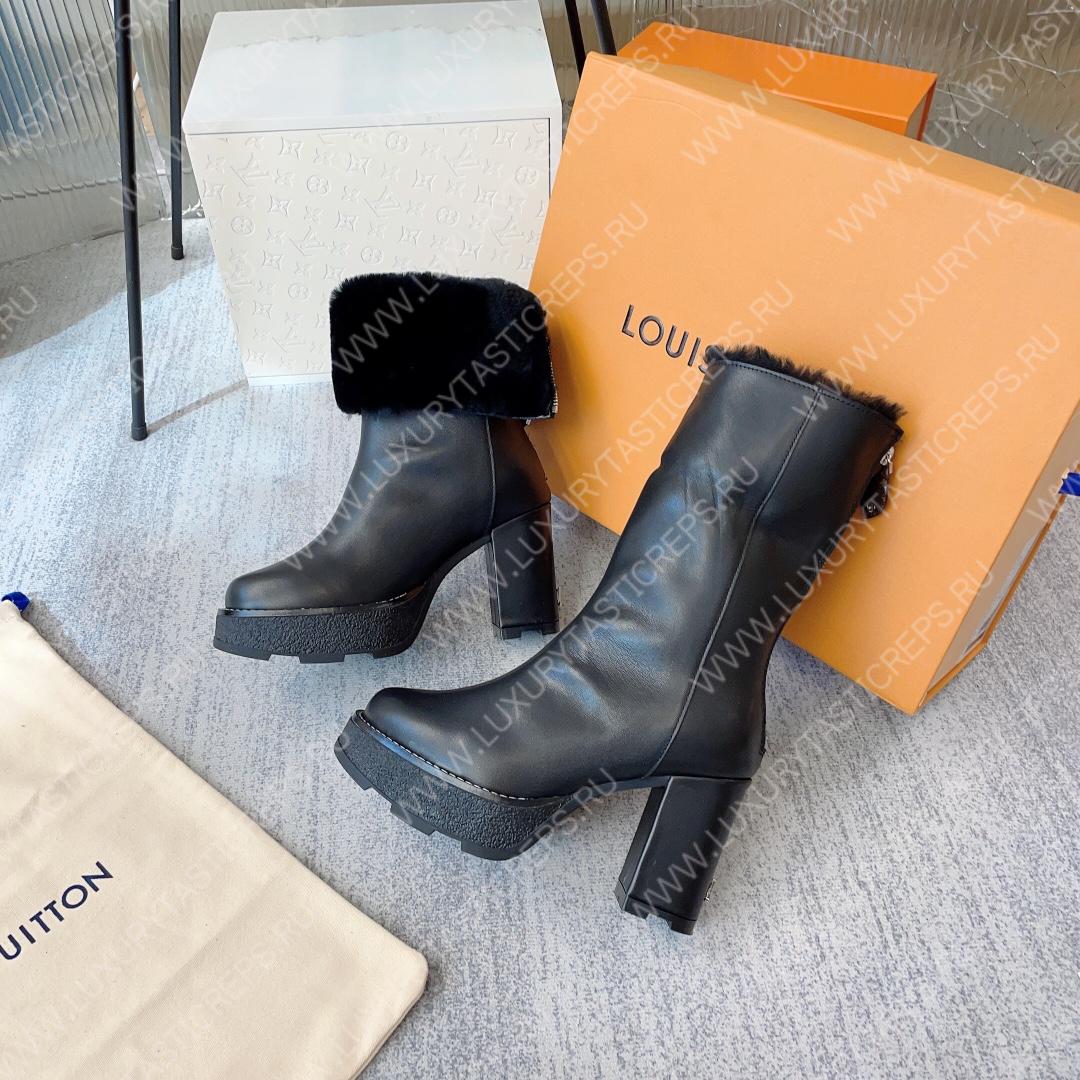 l**is V*t*n beaubourg platform ankle boot black 1aacew