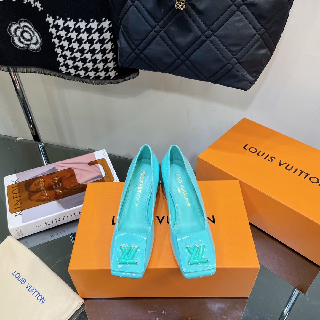 l**is V*t*n shake pumps turquoise 1ab0sk