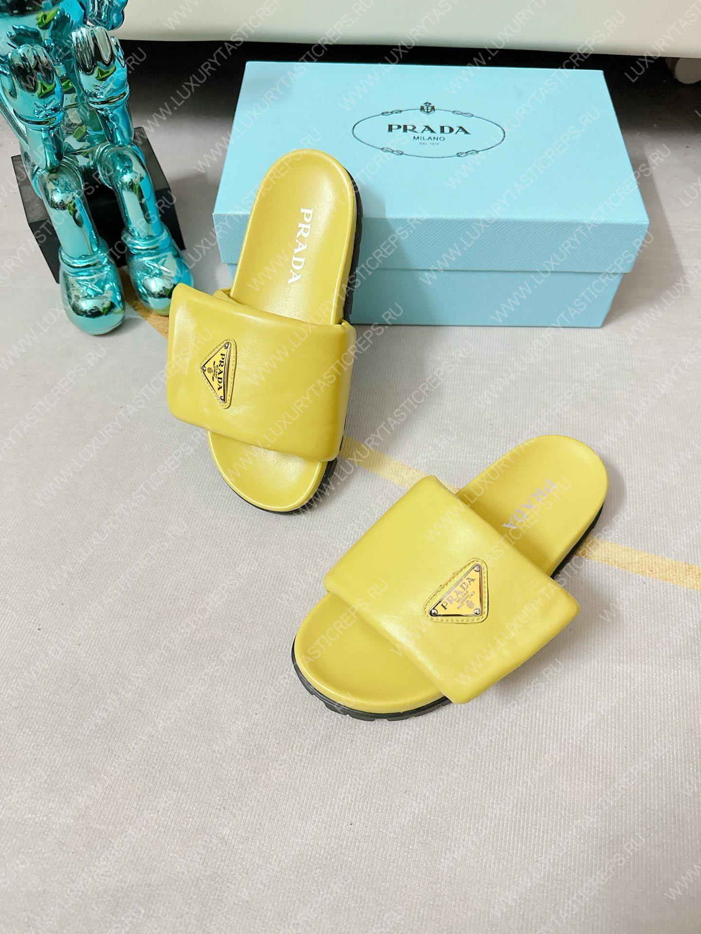 Pra*a soft padded slides yellow 1xx648