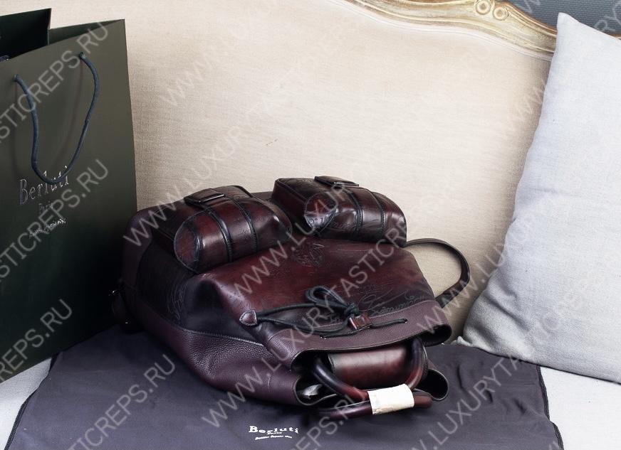 BERLUTI HORIZON BACKPACK BURGUNDY S89856-V1