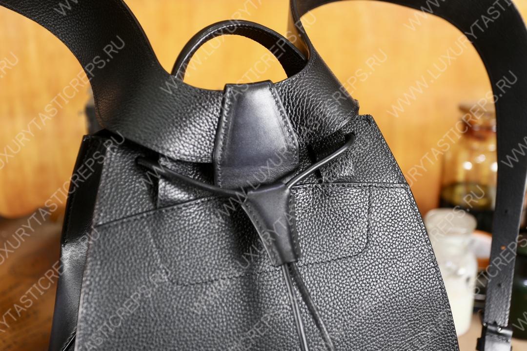 BERLUTI ALESSANDRO LEATHER BACKPACK BLACK S5589-V2