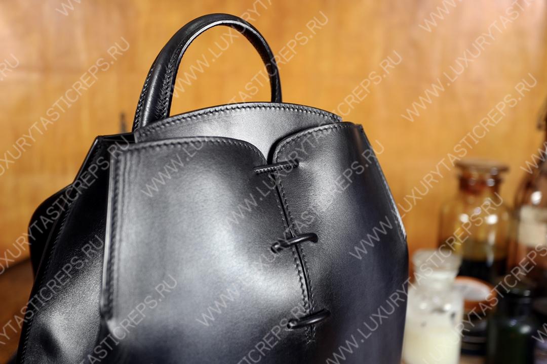 BERLUTI ALESSANDRO LEATHER BACKPACK BLACK S5589-V2
