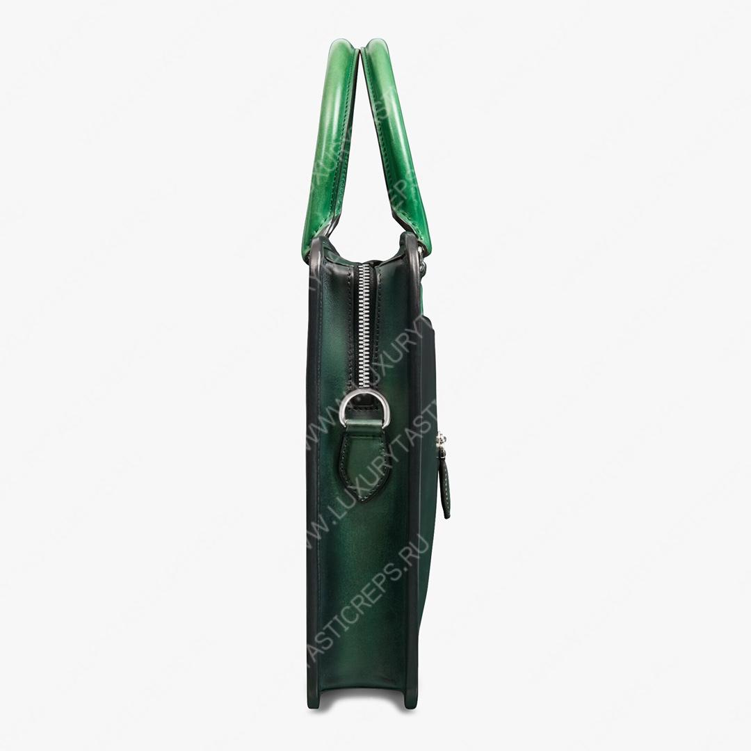 BERLUTI UN JOUR MINI SCRITTO BRIEFCASE BEETLE GREEN 1_JOUR_MINI_NEO-V2