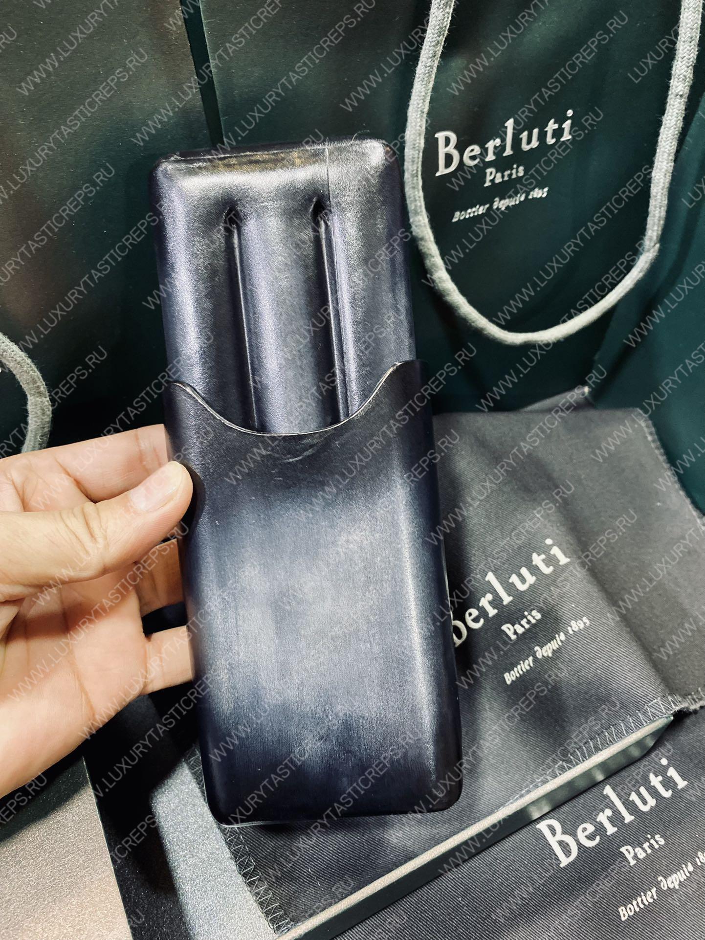 BERLUTI CIGAR CASE SCRITTO BLACK GREY CIGAR_CASE_4_NEO-V2