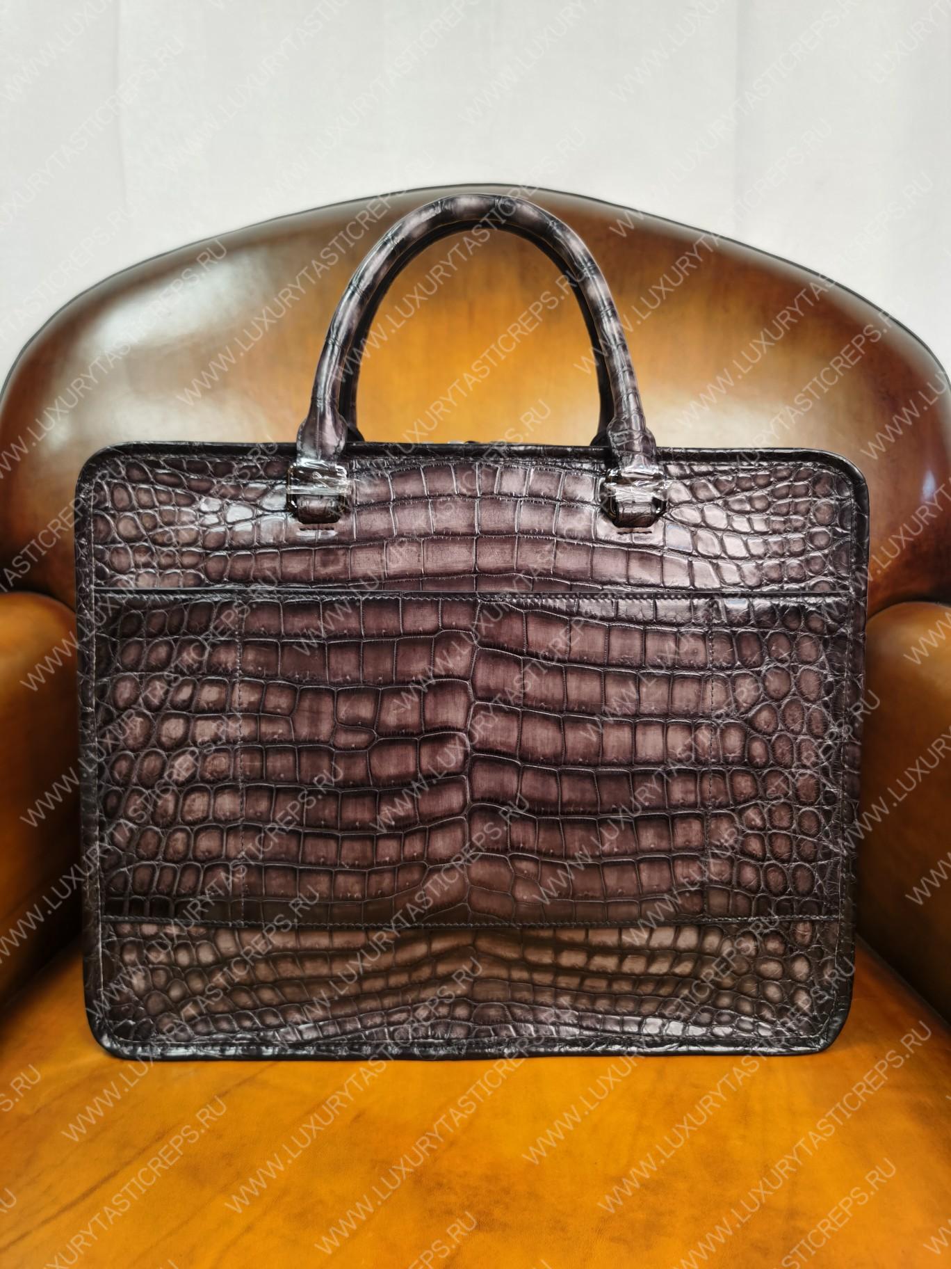 BERLUTI JOUR BAG BROWN 86634-V1