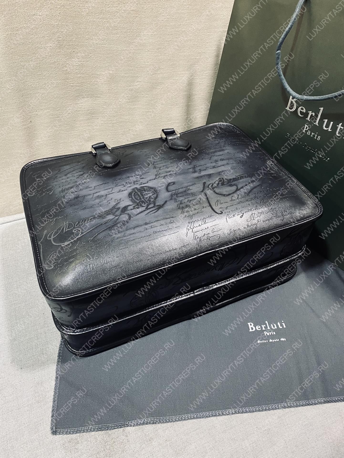 BERLUTI UN JOUR GULLIVER MESSENGER BLACK GREY 1_JOUR_GULLIVER_NEO-V2
